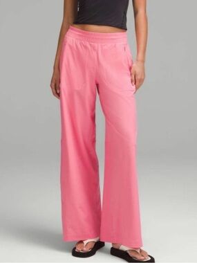 lululemon Swift Wide Leg Pants in Sakura Pink (Coral-y Pink)